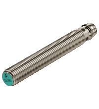 Pepperl&plus;Fuchs Inductive Proximity Stainless Steel Barrel Sensor; 8mm; Embeddable; 5-60VDC; NO; 2-Wire DC; Connector - M8